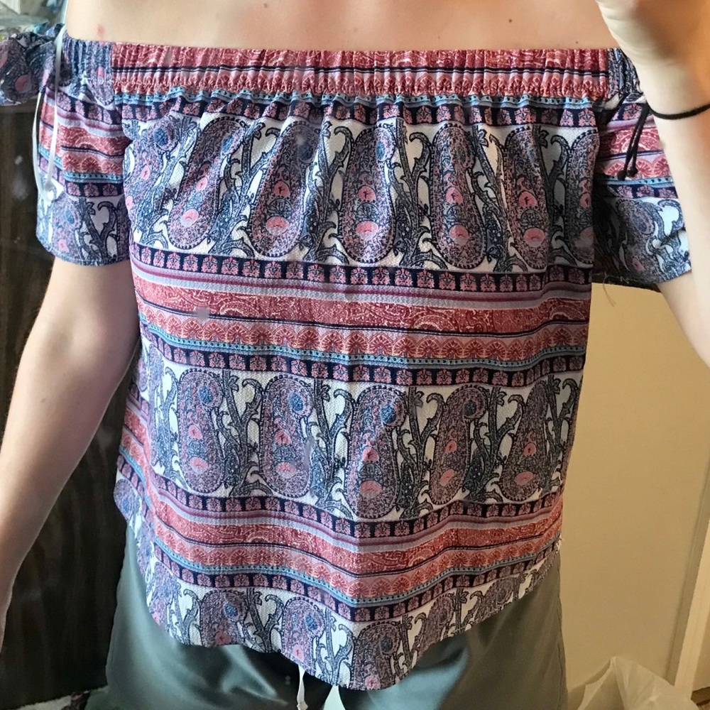 Off the shoulder top